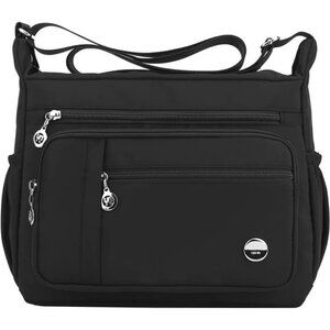 Women Shoulder Handbag Roomy Multiple Pockets Bag Ladies Crossbody